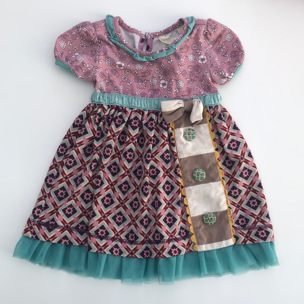 Matilda Jane Dress (size 6-12m)